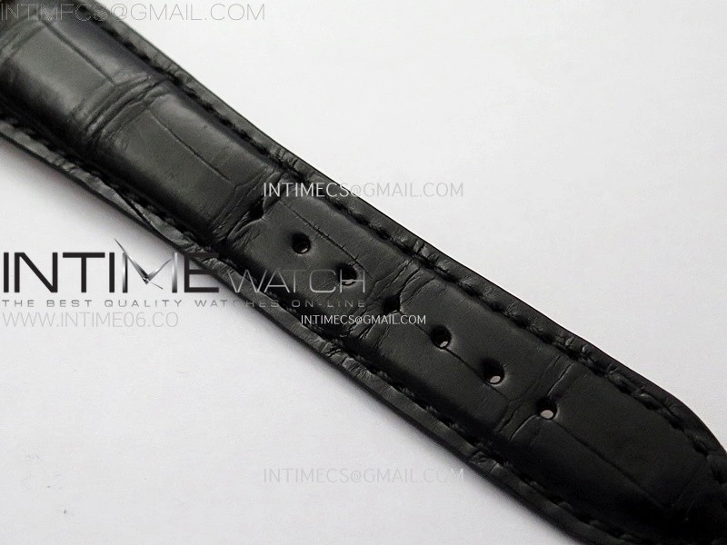 Hommage RG YSF Rose Gold Dial On Black Croco Leather Strap Double Tourbillon