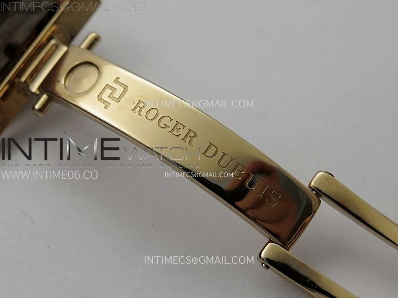 Hommage RG YSF Silver Dial On Black Croco Leather Strap Double Tourbillon