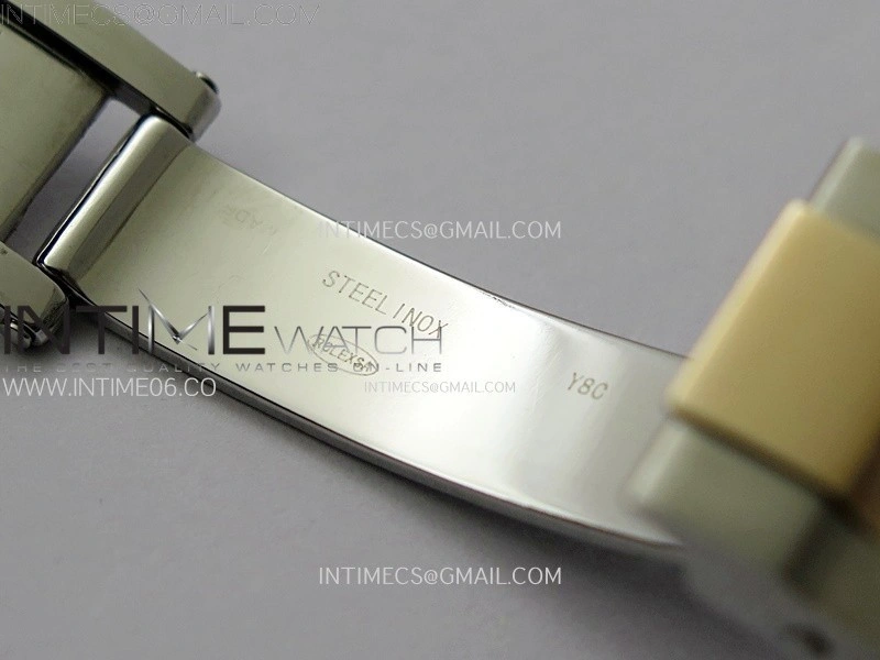 YachtMaster II 116681 Blue Ceramic Bezel SS RG KF 1:1 Best Edition White Dial on Bracelet A7750
