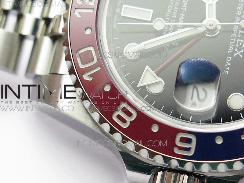 GMT-Master II 126710 BLRO Pepsi Red Blue Ceramic 904L Steel VRF 1:1 Best Edition SA3285 CHS V3