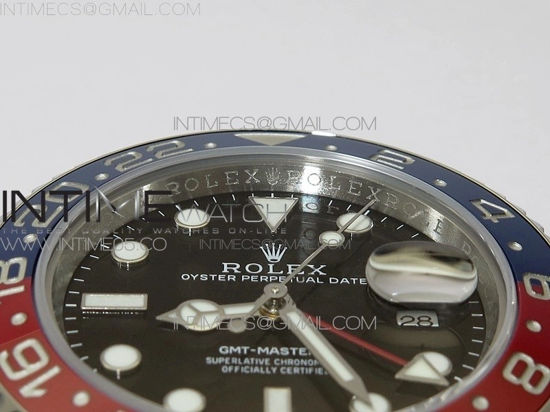 GMT-Master II 126710 BLRO Pepsi Red Blue Ceramic 904L Steel VRF 1:1 Best Edition SA3285 CHS V3