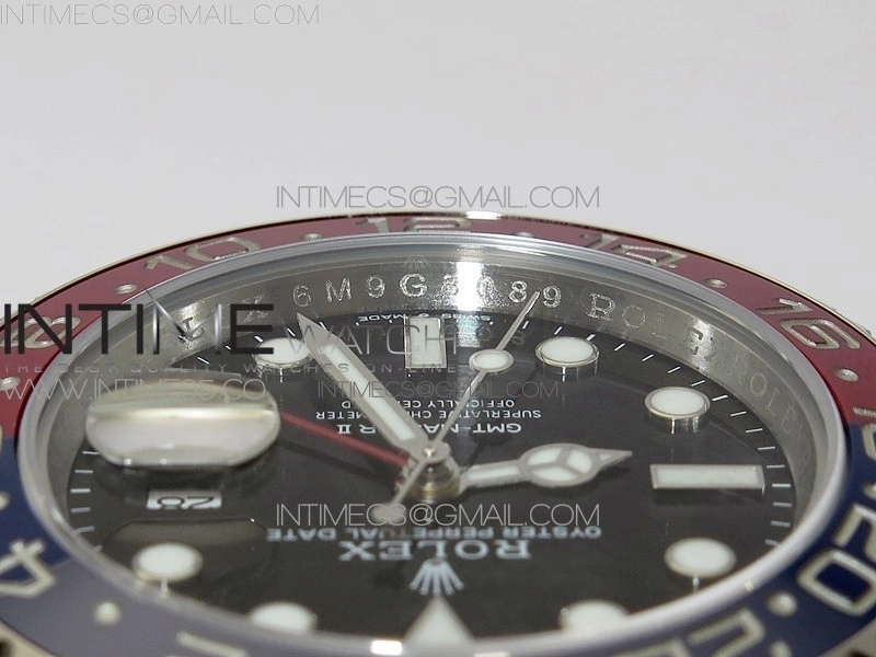 GMT-Master II 126710 BLRO Pepsi Red Blue Ceramic 904L Steel VRF 1:1 Best Edition SA3285 CHS V3