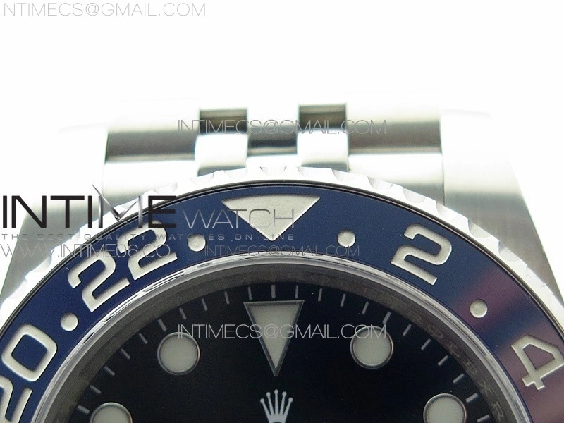 GMT Master II 126710 BLRO Red Blue 904L SS 3EF 1:1 Best Edition on Jubilee Bracelet VR3285 CHS