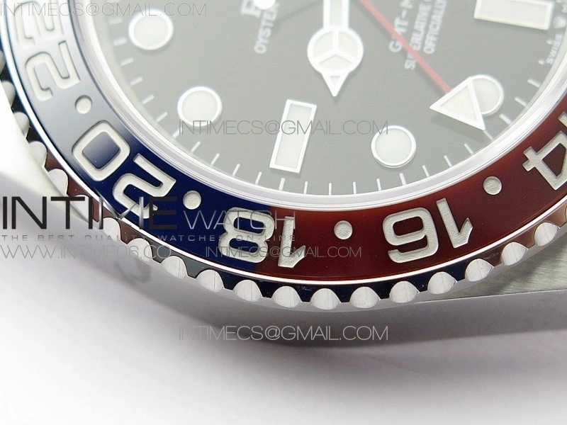 GMT Master II 126710 BLRO Red Blue 904L SS 3EF 1:1 Best Edition on Jubilee Bracelet VR3285 CHS