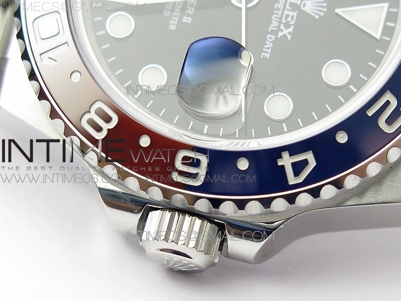 GMT Master II 126710 BLRO Red Blue 904L SS 3EF 1:1 Best Edition on Jubilee Bracelet VR3285 CHS