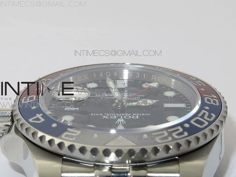 GMT Master II 126710 BLRO Red Blue 904L SS 3EF 1:1 Best Edition on Jubilee Bracelet VR3285 CHS