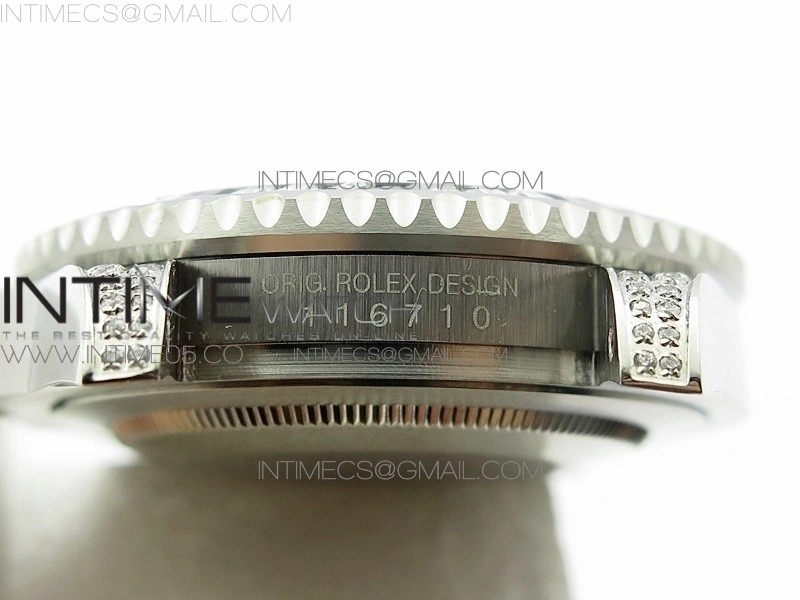 GMT Master II 126710 White Black T Crystal BP Best Edition Black Dial On SS Bracelet 3186 CHS