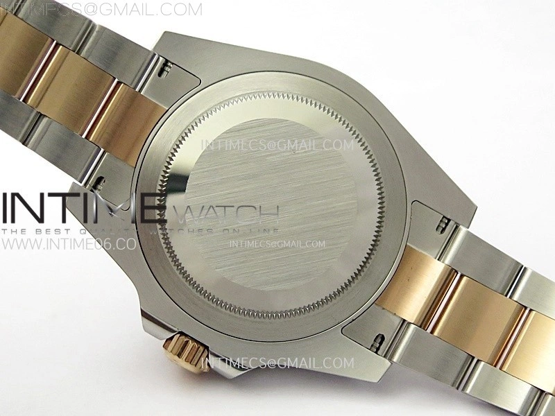 GMT Master II 126711 CHNR 904L SS AR+F 1:1 Best Edition Black Dial on SS RG Bracelet DD3285 CHS