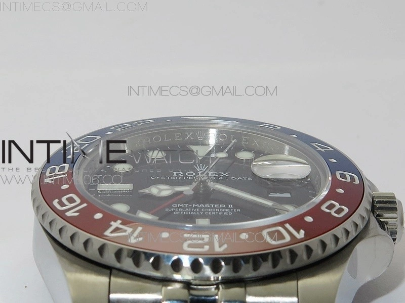 GMT Master II 126710 BLRO Red Blue 904L SS BP 1:1 Best Edition on Jubilee Bracelet VR3285 CHS