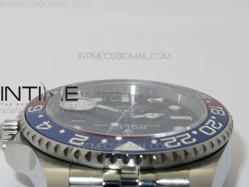 GMT Master II 126710 BLRO Red Blue 904L SS BP 1:1 Best Edition on Jubilee Bracelet VR3285 CHS