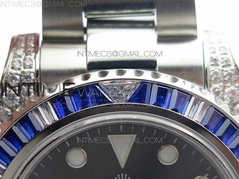 GMT Master II 126710 White Blue T Crystal BP Best Edition Black Dial On SS Bracelet 3186 CHS