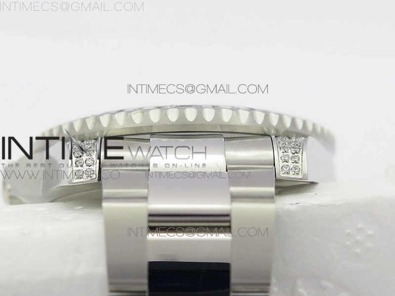 GMT Master II 126710 White Blue T Crystal BP Best Edition Black Dial On SS Bracelet 3186 CHS