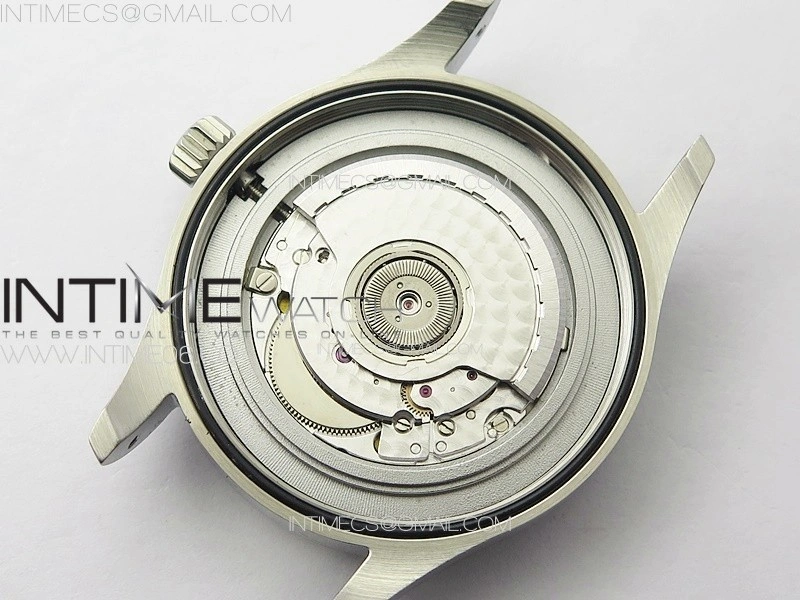 Mark XVIII IW327006 Titanium M+F 1:1 Best Edition Black Dial on Brown Leather Strap A2892