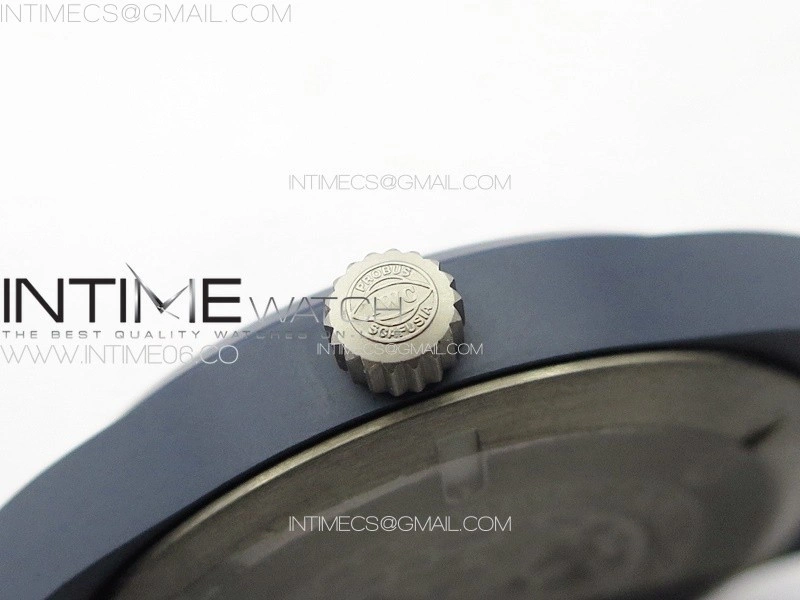 Mark XVIII IW328101 Blue Ceramic M+F 1:1 Best Edition Blue Dial on Blue Nylon Strap A2892