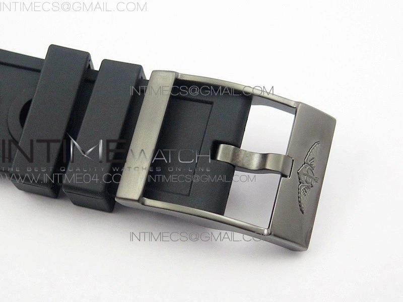 AVENGER BLACKBIRD V17311 Ti DLC 1:1 Best Edition Black Dial Diamonds Bezel on Nylon Strap A2824