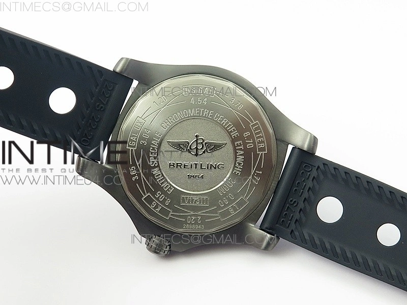 AVENGER BLACKBIRD V17311 Ti DLC 1:1 Best Edition Black Dial Diamonds Bezel on Nylon Strap A2824