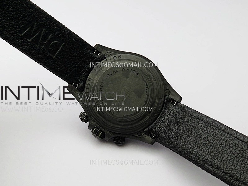 Daytona DIW Black Carbon SONIC 1:1 Best Edition Meteorite Dial on Black Nylon Strap SA4130