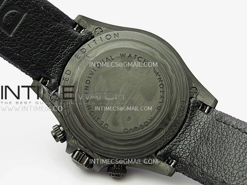 Daytona DIW Black Carbon SONIC 1:1 Best Edition Meteorite Dial on Black Nylon Strap SA4130