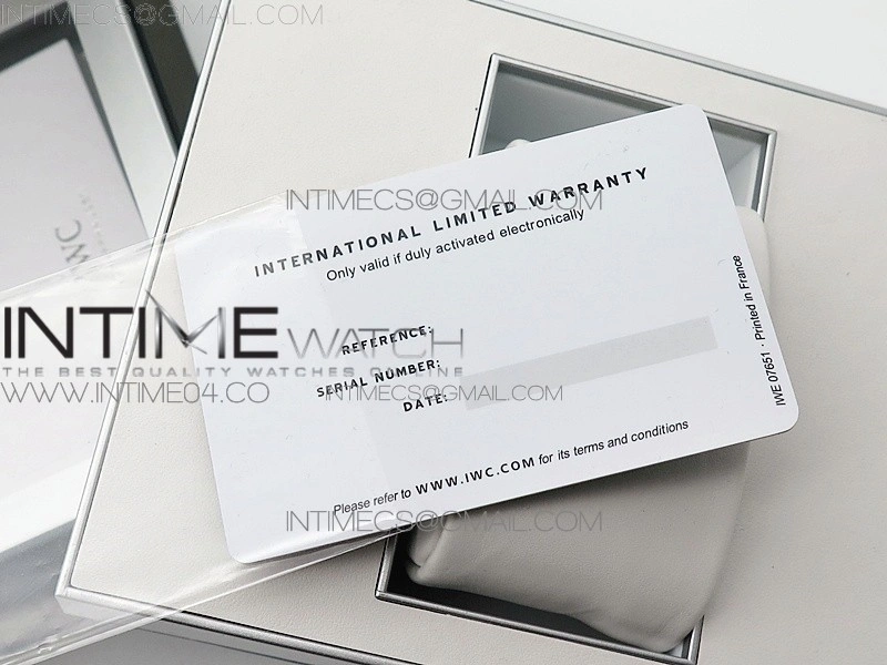 IWC New Version Box and Papers 1:1 Best Edition