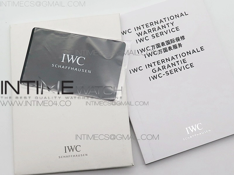 IWC New Version Box and Papers 1:1 Best Edition
