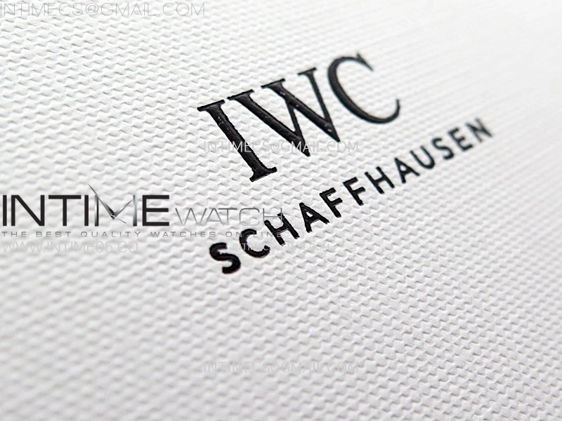 IWC New Version Box and Papers 1:1 Best Edition