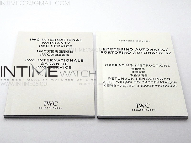 IWC New Version Box and Papers 1:1 Best Edition