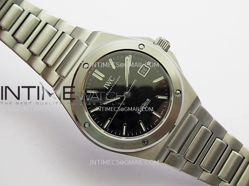 Ingenieur IW328901 SS GHF 1:1 Best Edition Black Dial On SS Bracelet Miyota 9015