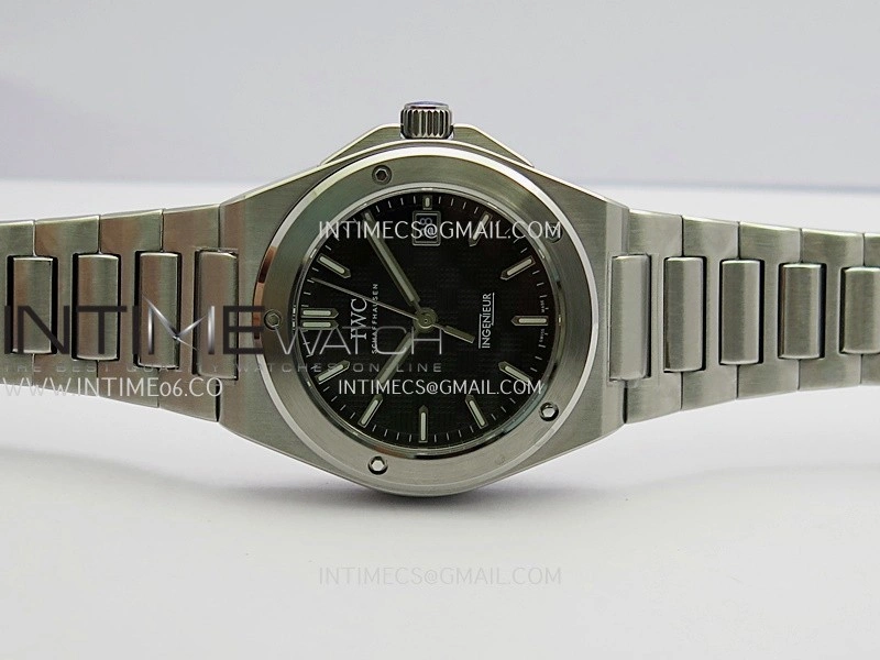 Ingenieur IW328901 SS GHF 1:1 Best Edition Black Dial On SS Bracelet Miyota 9015