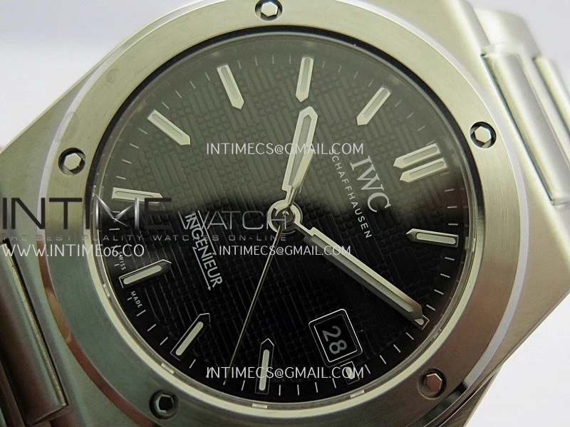 Ingenieur IW328901 SS GHF 1:1 Best Edition Black Dial On SS Bracelet Miyota 9015