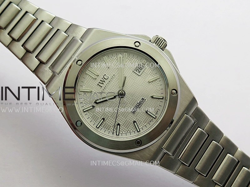 Ingenieur IW328902 SS GHF 1:1 Best Edition Silver Dial On SS Bracelet Miyota 9015