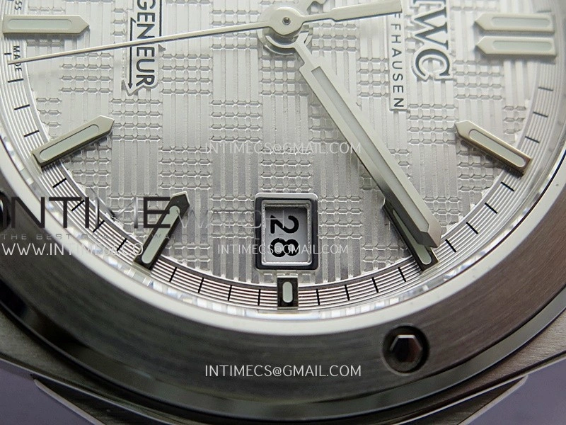 Ingenieur IW328902 SS GHF 1:1 Best Edition Silver Dial On SS Bracelet Miyota 9015