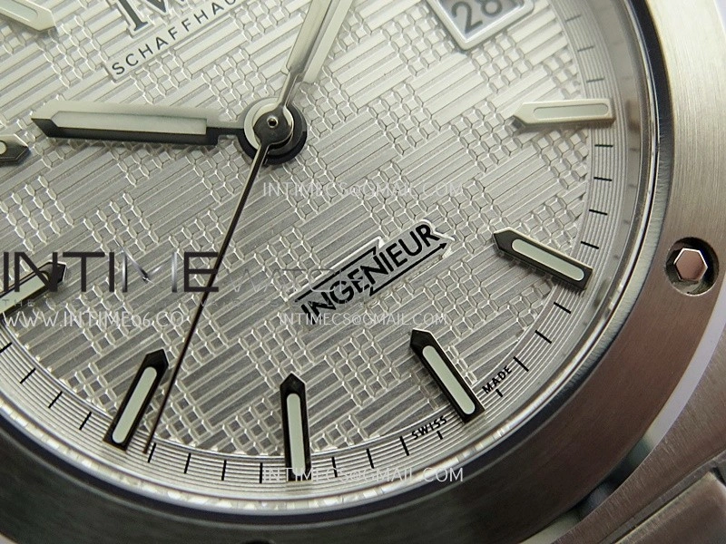 Ingenieur IW328902 SS GHF 1:1 Best Edition Silver Dial On SS Bracelet Miyota 9015