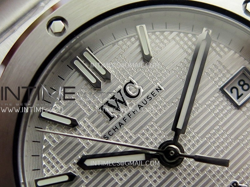 Ingenieur IW328902 SS GHF 1:1 Best Edition Silver Dial On SS Bracelet Miyota 9015