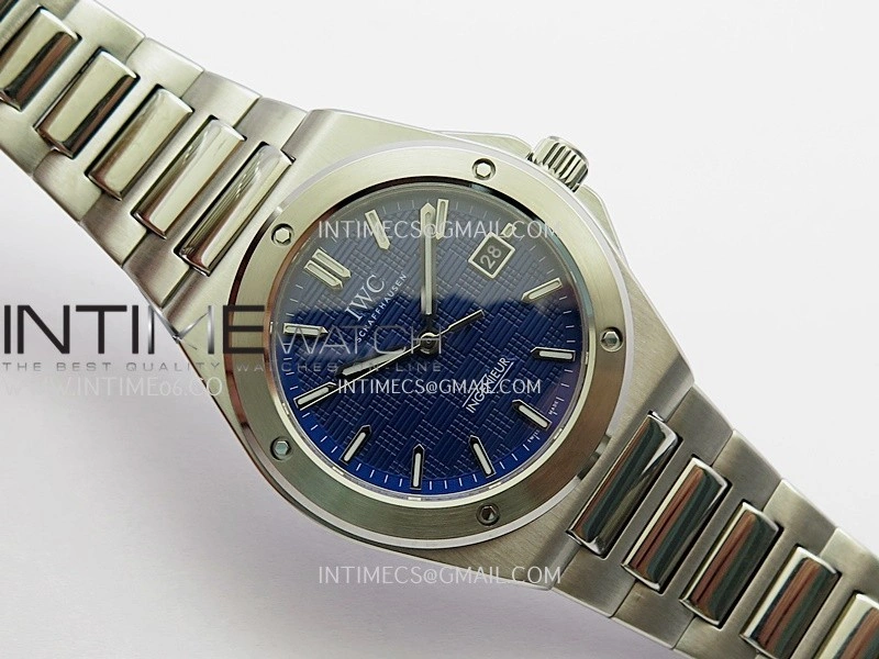 Ingenieur IW328907 SS GHF 1:1 Best Edition Blue Dial On SS Bracelet Miyota 9015