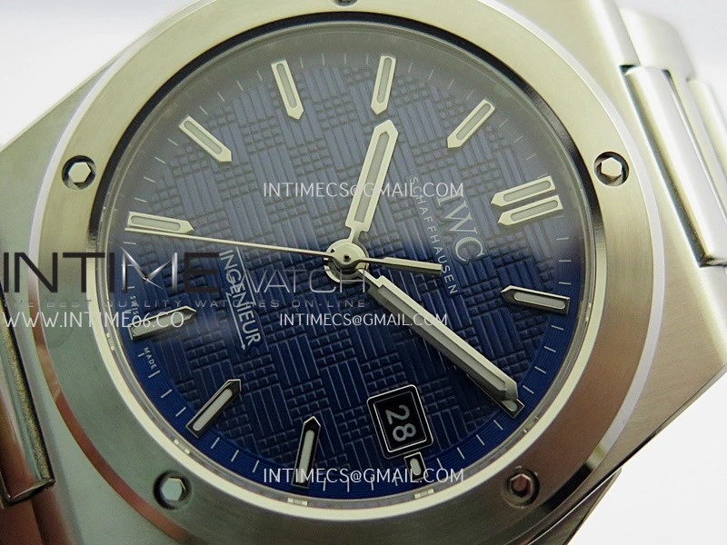 Ingenieur IW328907 SS GHF 1:1 Best Edition Blue Dial On SS Bracelet Miyota 9015