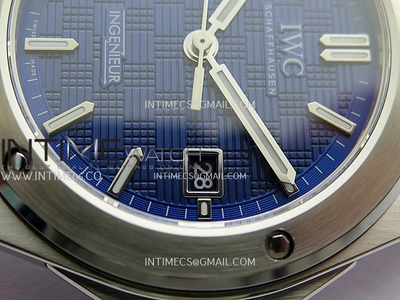 Ingenieur IW328907 SS GHF 1:1 Best Edition Blue Dial On SS Bracelet Miyota 9015