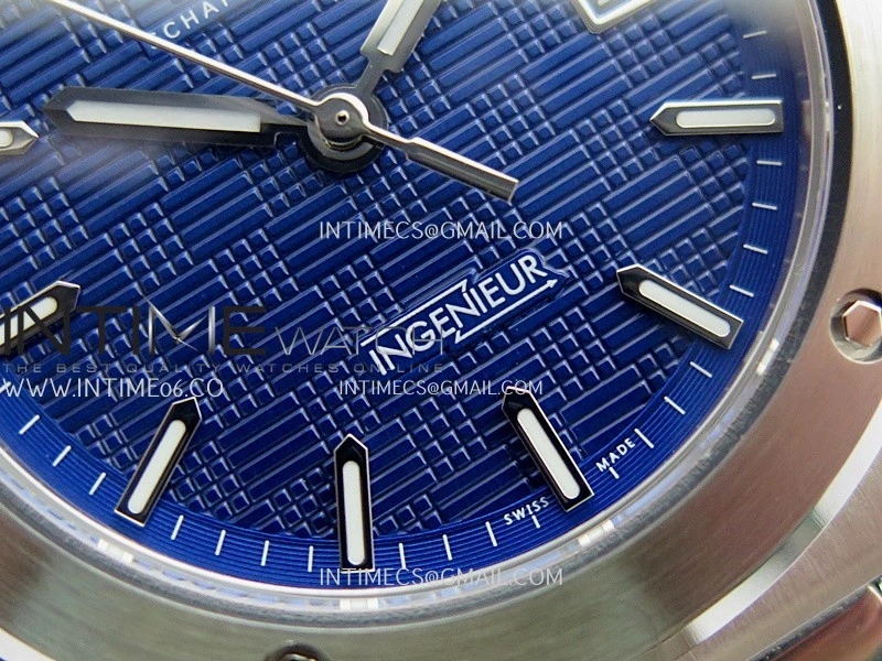 Ingenieur IW328907 SS GHF 1:1 Best Edition Blue Dial On SS Bracelet Miyota 9015