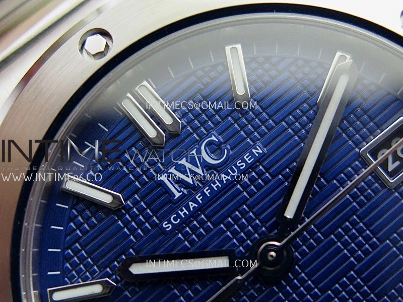 Ingenieur IW328907 SS GHF 1:1 Best Edition Blue Dial On SS Bracelet Miyota 9015