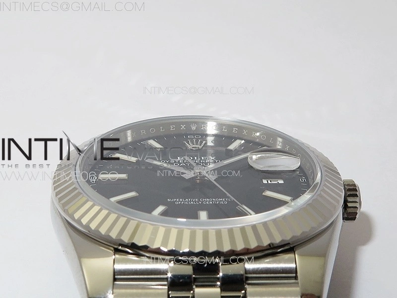 DateJust 41 126334 904L SS VSF 1:1 Best Edition Black Dial on Jubilee Bracelet VS3235