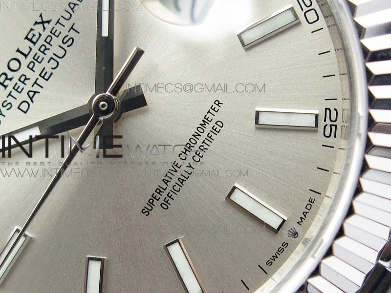 DateJust 41 126334 SS BP 1:1 Best Edition New Version Silver Dial on Jubilee Bracelet