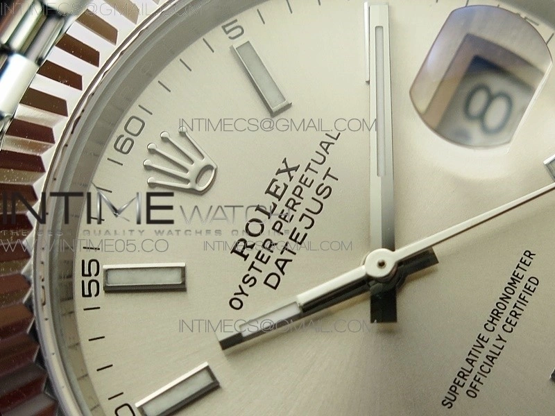 DateJust 41 126334 SS BP 1:1 Best Edition New Version Silver Dial on Jubilee Bracelet