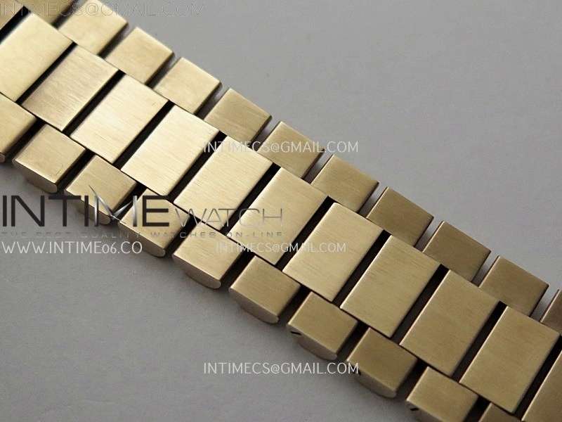 Day Date 228235 40mm RG KF 1:1 Best Edition Gray Ombre Dial Roman Markers On RG President Bracelet SA3255