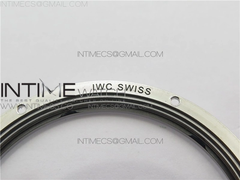 PORTUGUESE REAL PR REAL ANNUAL CALENDAR IW503502 AZF 1:1 BEST EDITION BLACK DIAL ON BLACK LEATHER STRAP A52010
