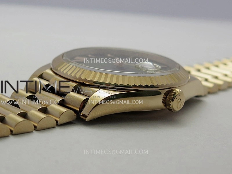 Day Date 228235 40mm 904L RG VSF 1:1 Best Edition Green Dial Roman Marker On RG President Bracelet DD3255