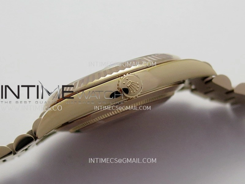 Day Date 228235 40mm 904L RG VSF 1:1 Best Edition Green Dial Roman Marker On RG President Bracelet DD3255