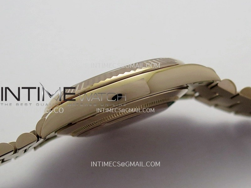 Day Date 228235 40mm 904L RG VSF 1:1 Best Edition Green Dial Roman Marker On RG President Bracelet DD3255