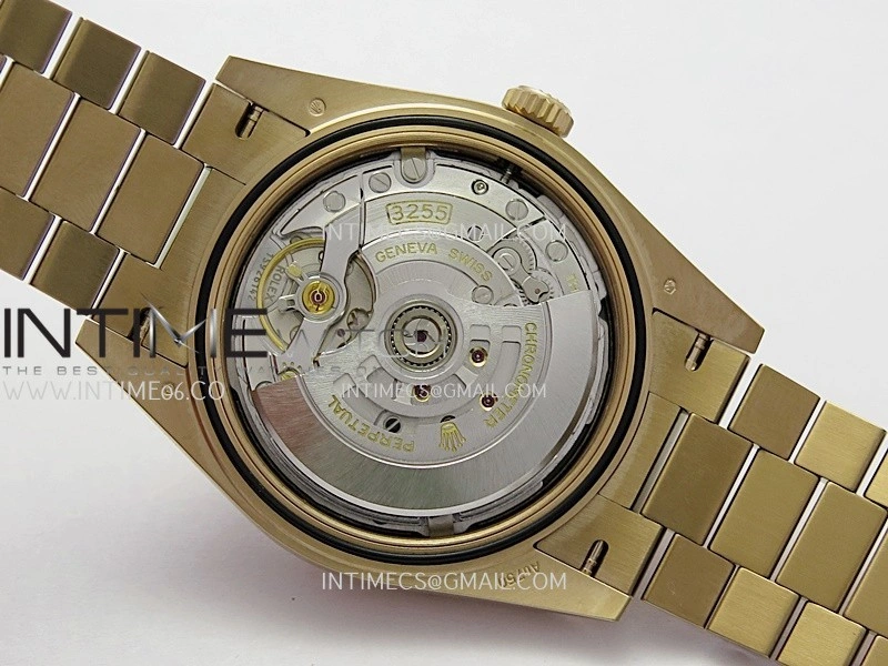 Day Date 228235 40mm 904L RG VSF 1:1 Best Edition Green Dial Roman Marker On RG President Bracelet DD3255