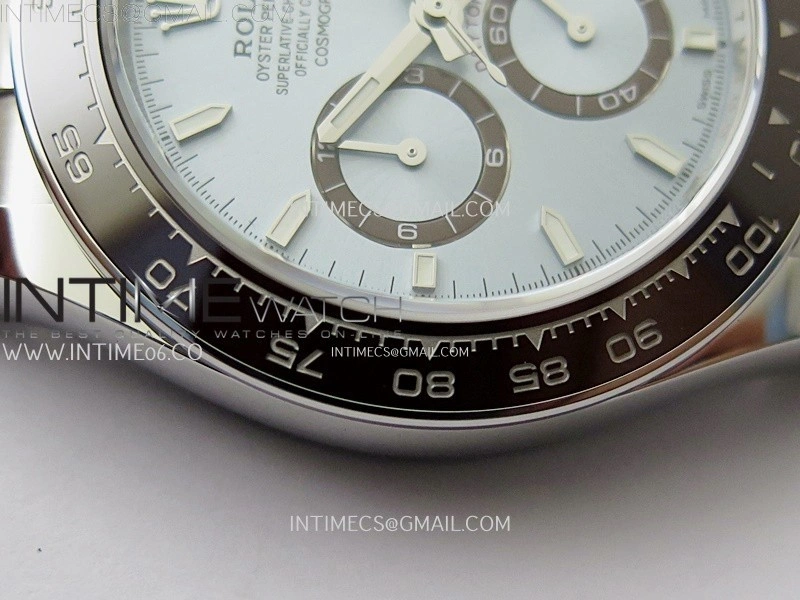 Daytona 126506 904L SS APSF 1:1 Best Edition Ice Blue Dial Sticks Markers on 904L SS Braclet SH4131