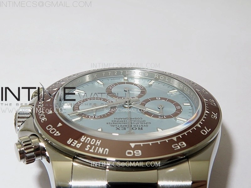 Daytona 126506 904L SS APSF 1:1 Best Edition Ice Blue Dial Sticks Markers on 904L SS Braclet SH4131
