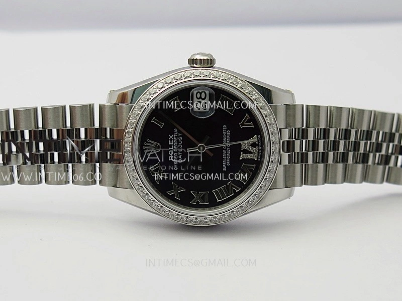 DateJust 31mm 904L SS AR+F Best Edition Purple Dial Roman Marker On 904L SS Jubilee Bracelet A2236